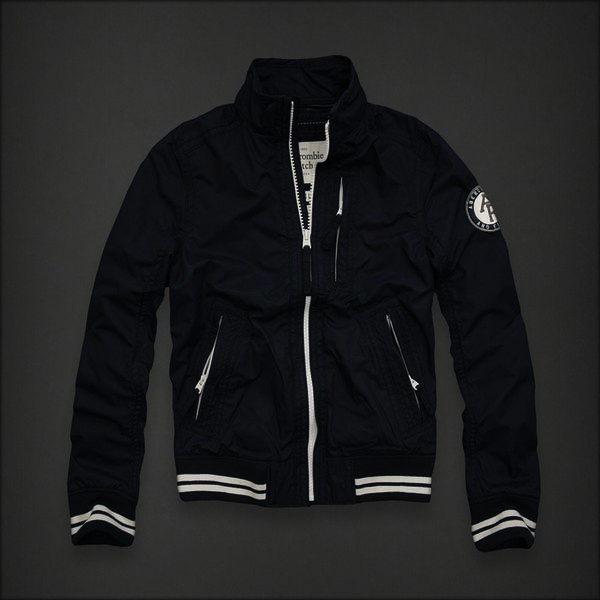 Veste Abercrombie & Fitch Homme Pas Cher en Noir